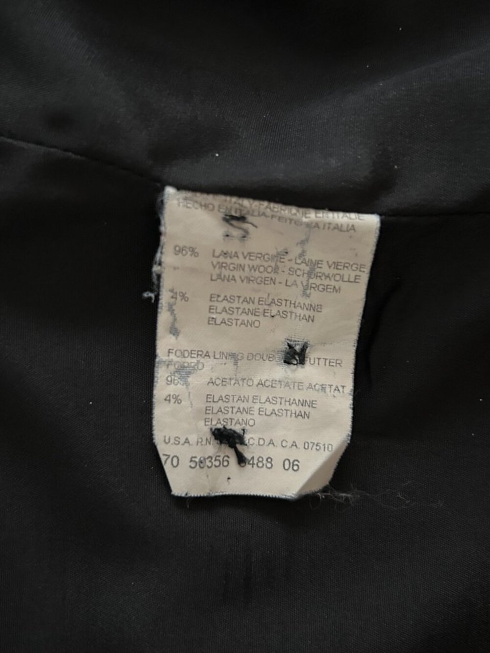 Armani Collezioni classic black blazer - Picture 6 of 11